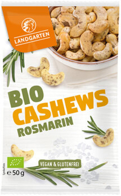 Produktfoto zu Cashews Rosmarin, 50 g