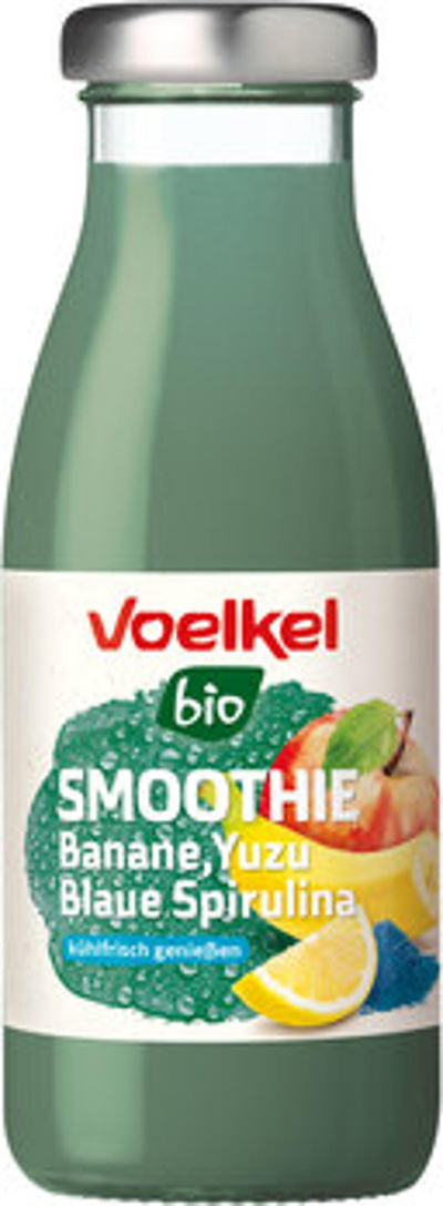 Produktfoto zu Smoothie Banane Yuzu blaue Spirulina, 6x0,25 l