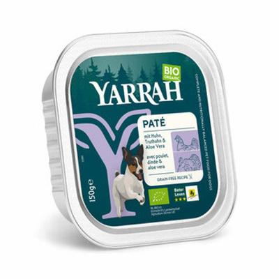 Produktfoto zu Hundefutter Paté Huhn und Truthahn, 150 g