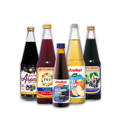 Produktfoto zu Hier geht´s zu Obstsäften & Schorlen!