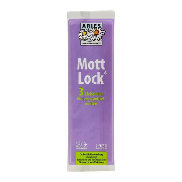 Produktfoto zu Mottenklebefallen Mottlock, 3 Stück