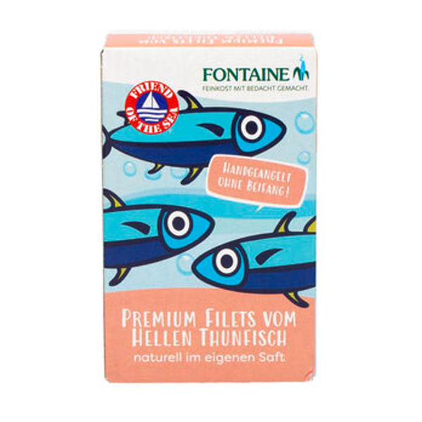 Produktfoto zu Heller Thunfisch naturell, 120 g