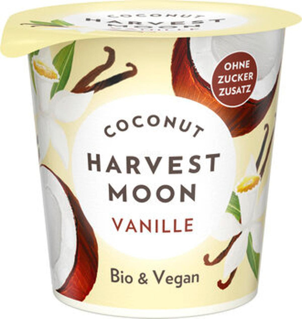 Produktfoto zu Kokosmilch-Joghurt Vanille, 6x125 g