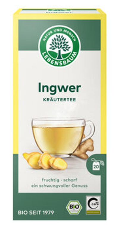 Produktfoto zu Ingwer Tee, 20 TB