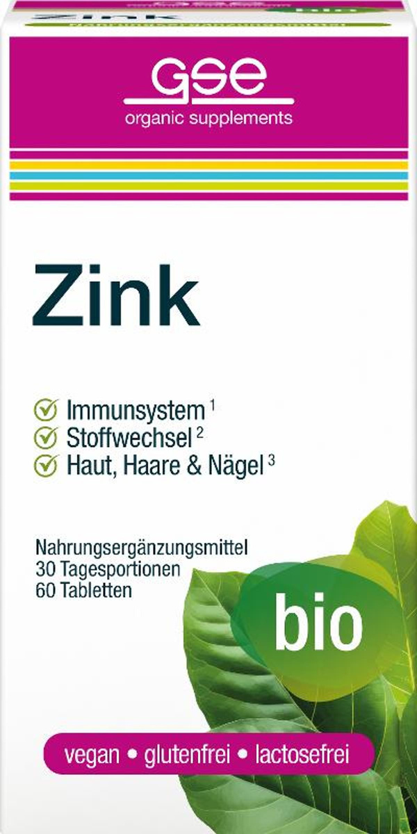 Produktfoto zu Zink, 60 Tabletten