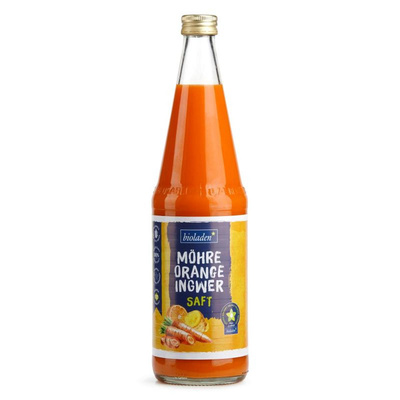 Produktfoto zu Möhre-Orange-Ingwer Saft, 6x0,7 l