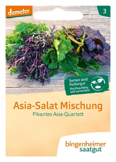 Produktfoto zu Saatgut Asia Salat Mischung