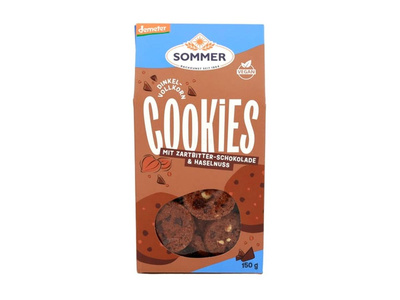 Produktfoto zu Dinkel Schoko-Cookies Vollkorn, 150 g