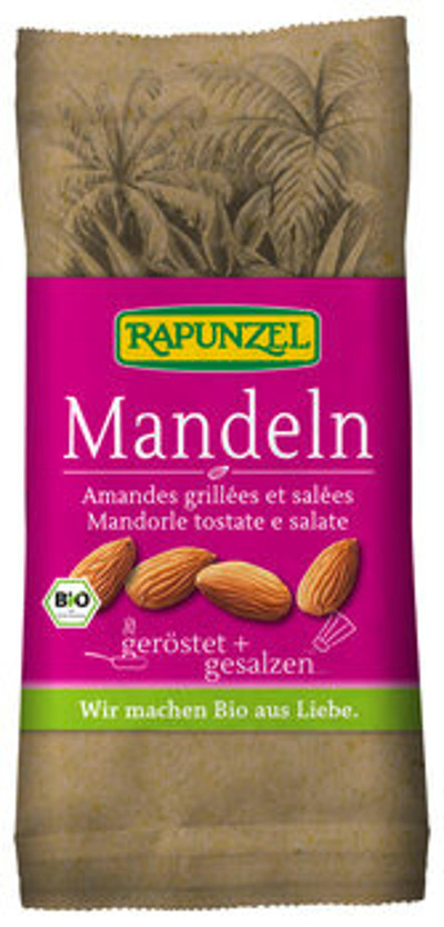 Produktfoto zu Mandeln geröstet und gesalzen, 60 g
