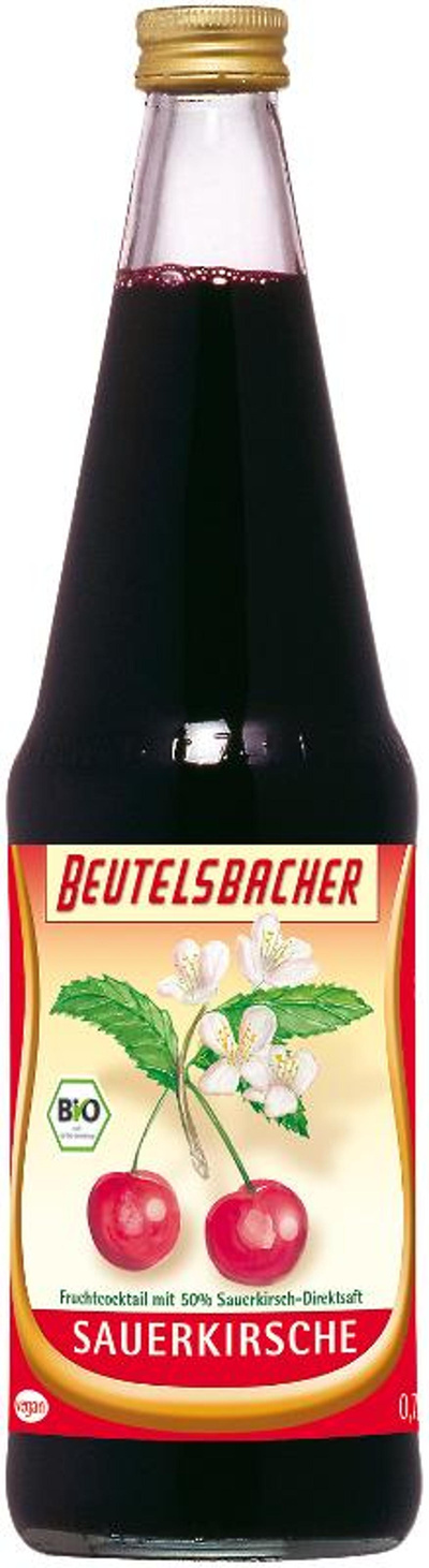 Produktfoto zu Sauerkirsche-Direktsaft, 6x0,7 l