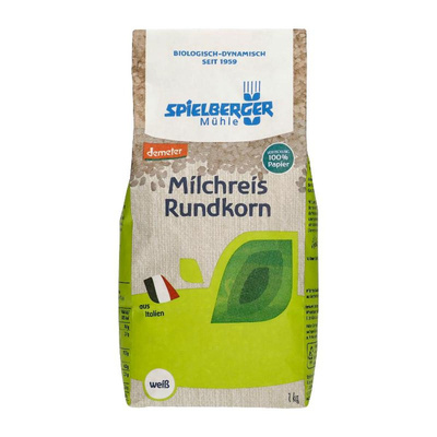 Produktfoto zu Milchreis Rundkorn weiß, 1 kg