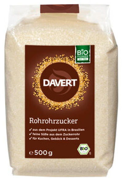 Produktfoto zu Rohrohrzucker, 500 g