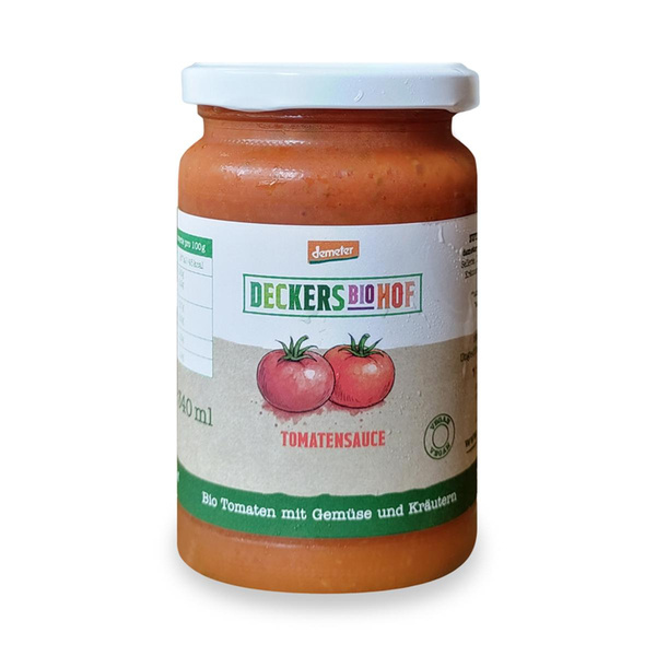 Produktfoto zu Tomatensauce mit Gemüse und Kräutern, 340 ml
