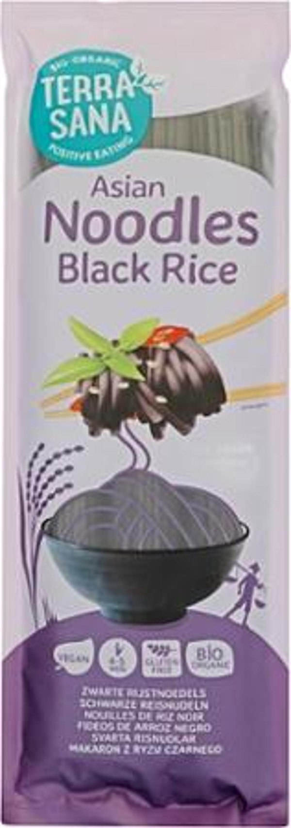 Produktfoto zu Schwarze Reisnudeln , 250 g