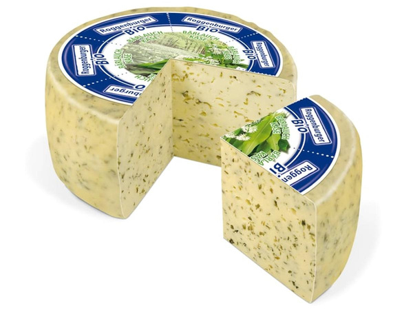 Produktfoto zu Roggenburger Bärlauchkäse