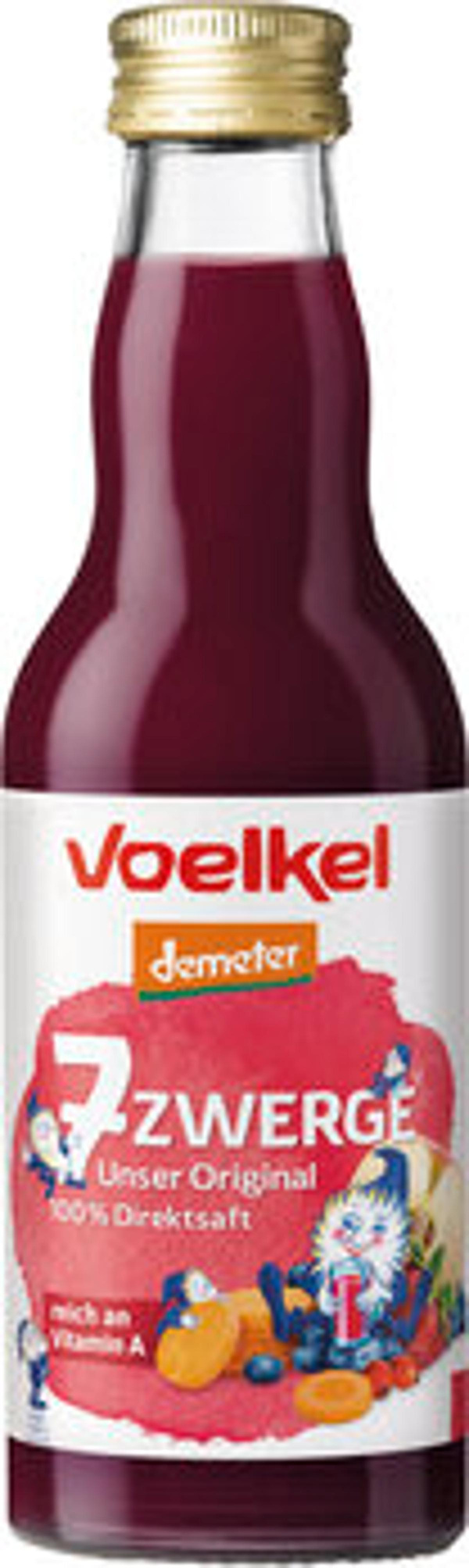 Produktfoto zu 7-Zwerge Kindersaft, 12x0,2 l
