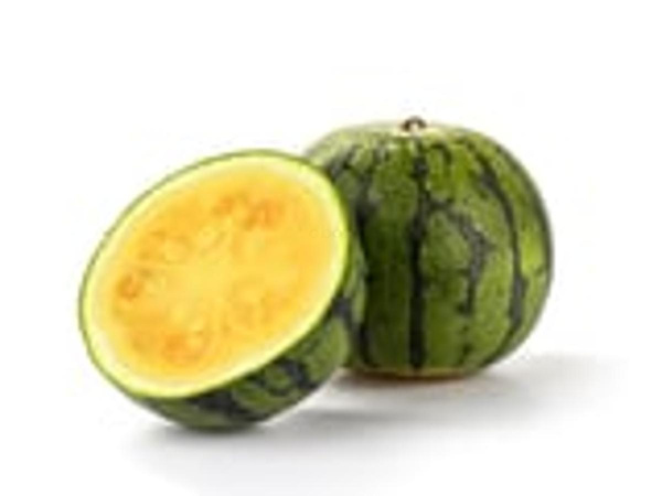 Produktfoto zu Mini Wassermelone gelb
