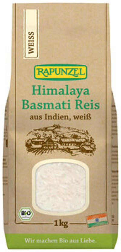 Produktfoto zu Himalaya Basmati Reis weiß, 1 kg