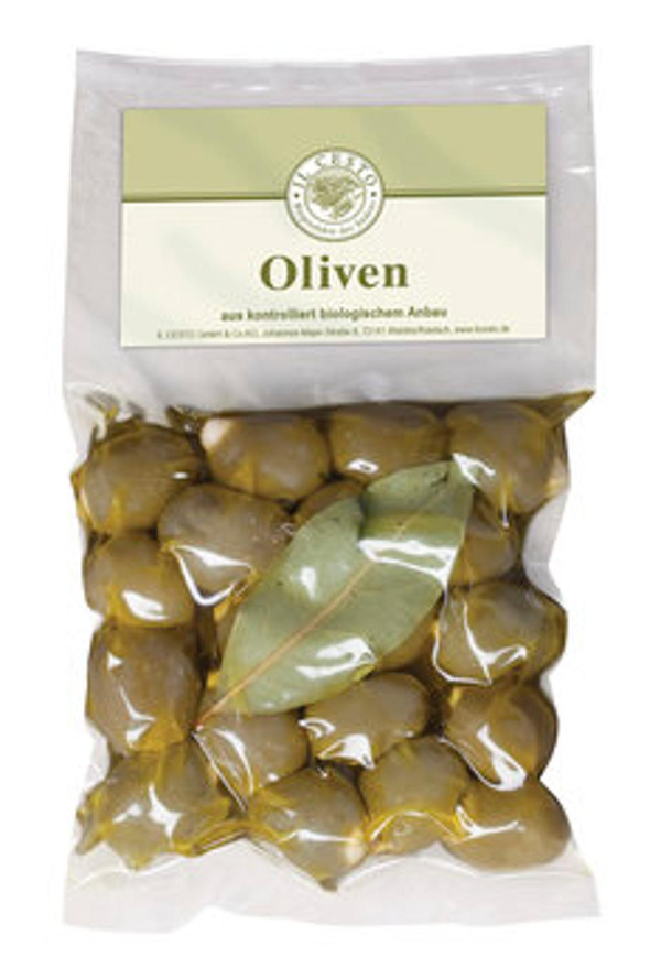 Produktfoto zu Griechiesche Oliven mit Mandeln gefüllt, 150 g