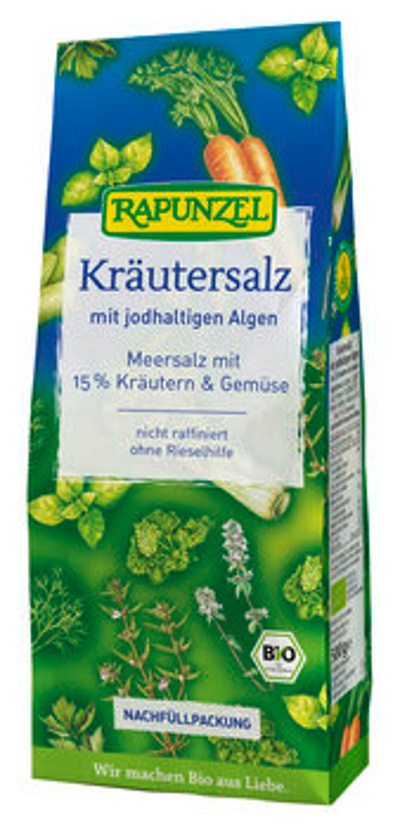 Produktfoto zu Kräutersalz jodiert, 500 g