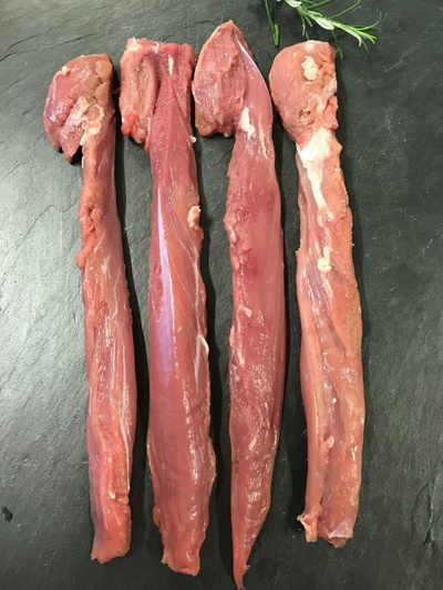 Produktfoto zu Lammlachse aus dem Rücken ohne Knochen, ca. 0,25 kg