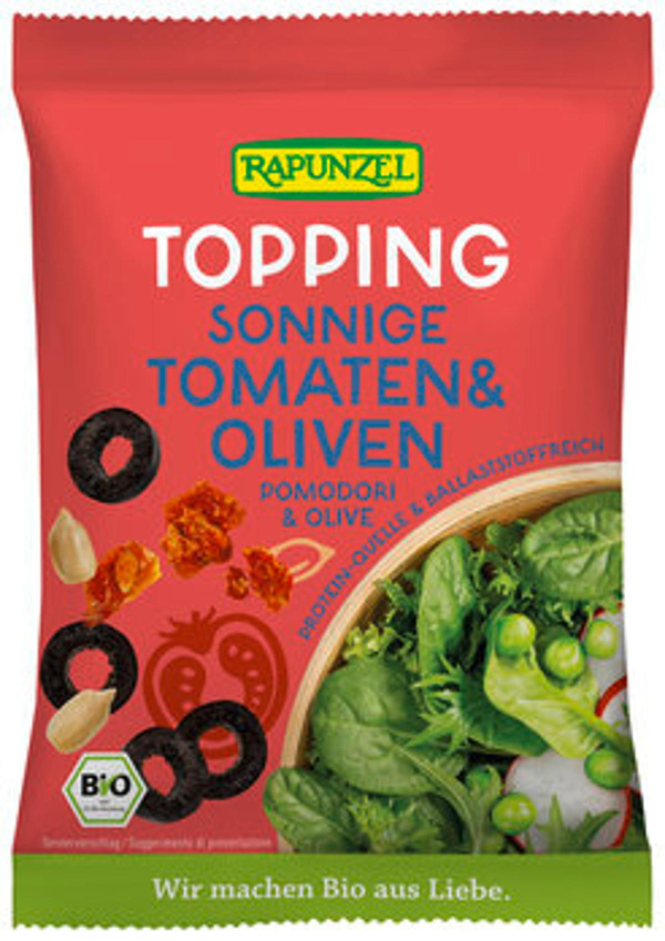 Produktfoto zu Topping Sonnige Tomaten & Oliven, 100 g - 10% reduziert, da MHD 30.10.2026