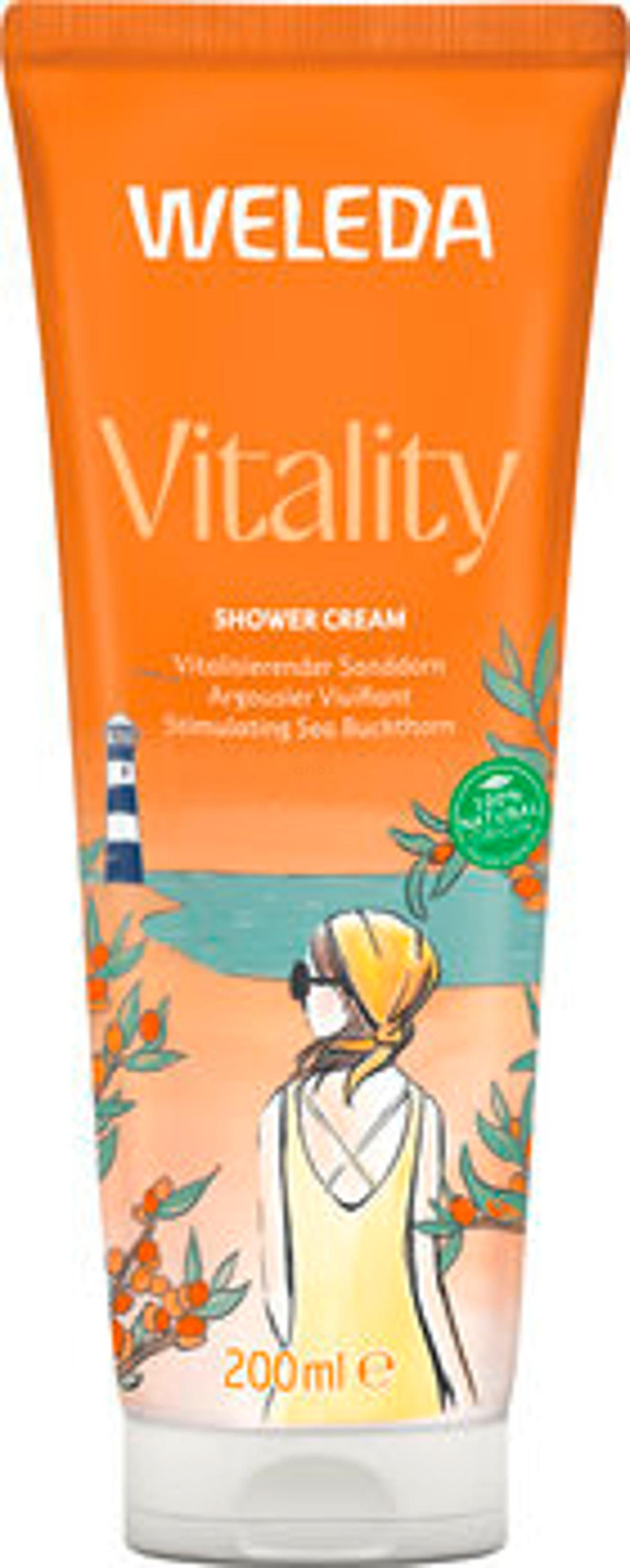 Produktfoto zu Vitality Shower Cream Sanddorn, 200 ml