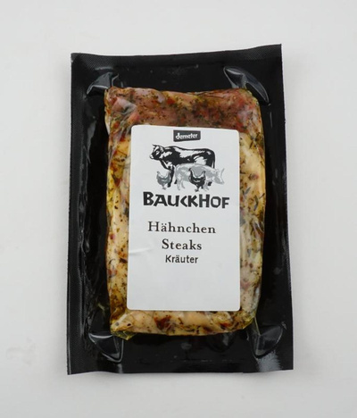 Produktfoto zu Hähnchen-Steaks Kräuter, 0,3 kg (2 Stück)