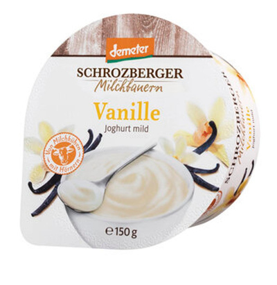 Produktfoto zu Joghurt Vanille 3,5 % Becher, 150 g