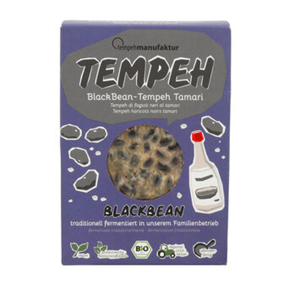 Produktfoto zu Tempeh Black Bean Tamari, 200 g