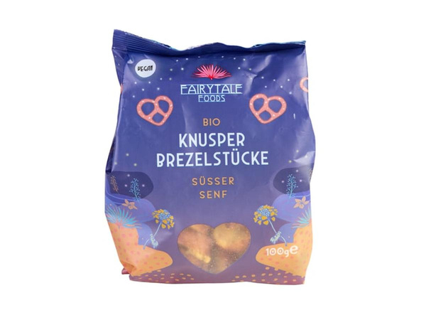 Produktfoto zu Knusper Brezelstücke Süßer Senf, 100 g