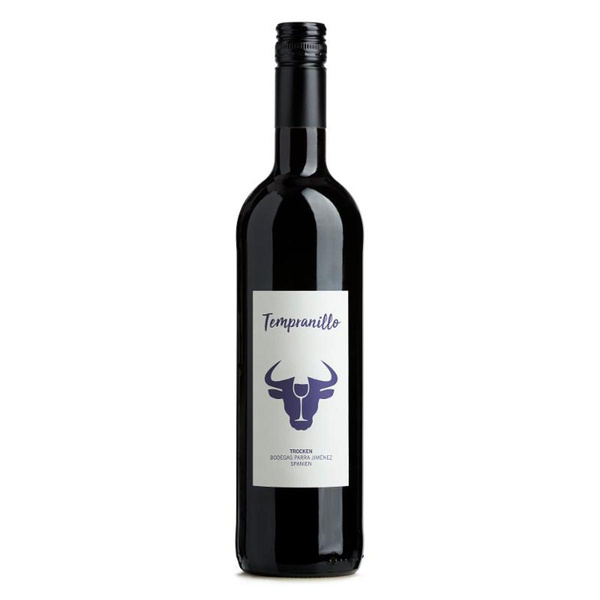 Produktfoto zu Tempranillo rot, 0,75 l