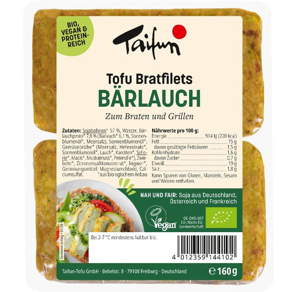 Produktfoto zu Bärlauch Bratfilets, 160 g