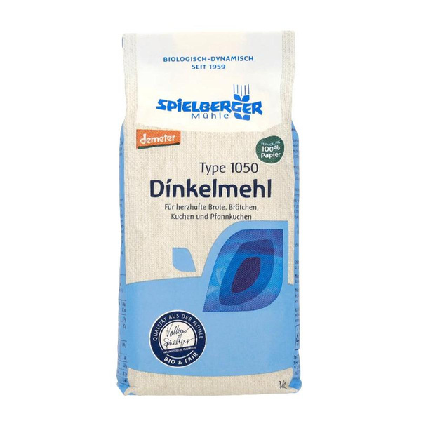 Produktfoto zu Dinkelmehl Type 1050, 1 kg - 20% reduziert, da MHD 04.09.2026