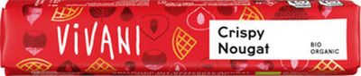 Produktfoto zu Crispy Nougat Riegel, 40 g - 20% reduziert, da MHD 09.2026