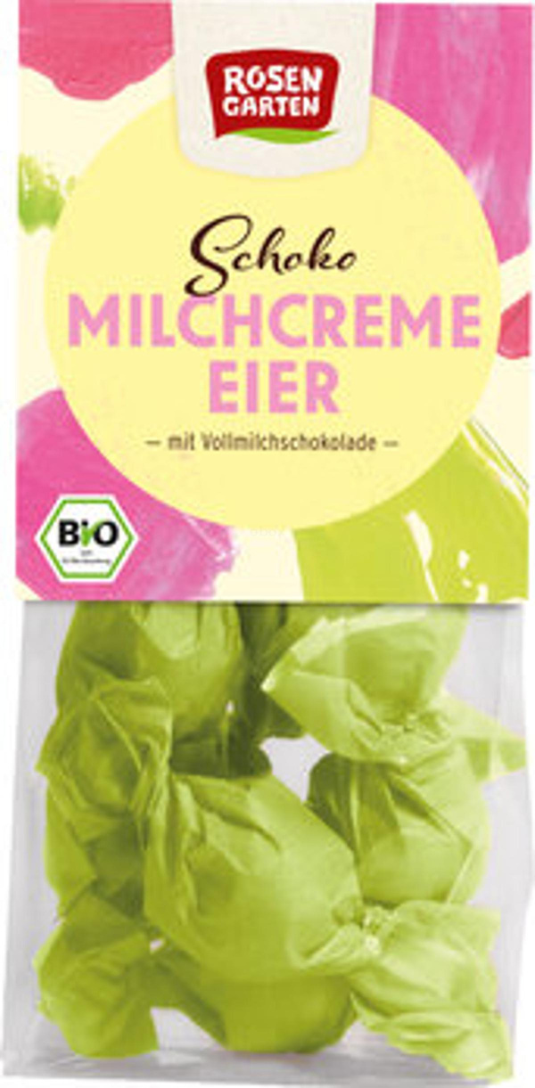 Produktfoto zu Schoko Milchcreme Eier, 85 g - 20% reduziert, da MHD 06.08.2026