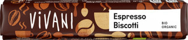 Produktfoto zu Espresso Biscotti Riegel, 40 g