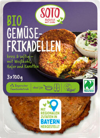 Produktfoto zu Gemüsefrikadellen, 300 g