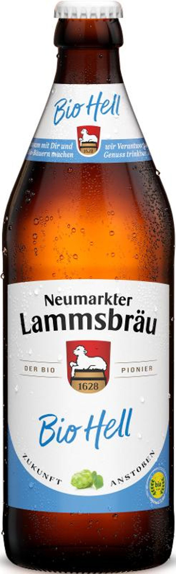 Produktfoto zu Bier Hell, 10x0,5 l