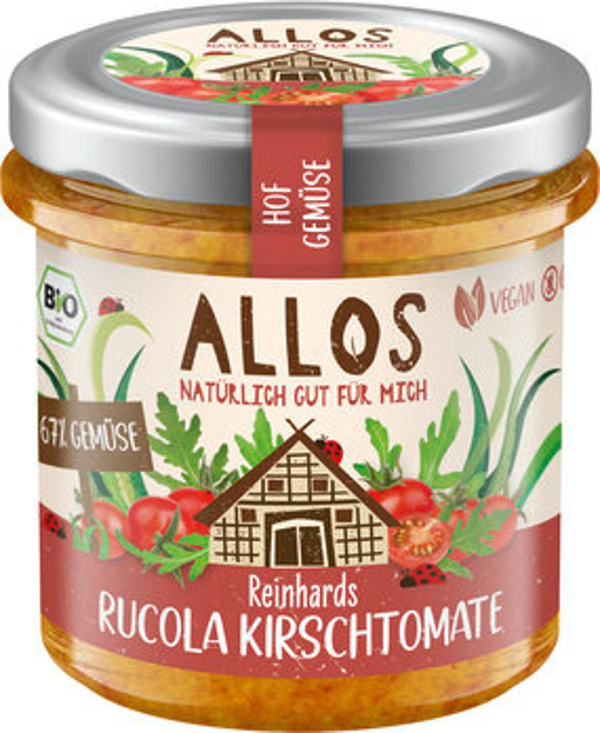 Produktfoto zu Hofgemüse Rucola-Kirschtomate, 135 g