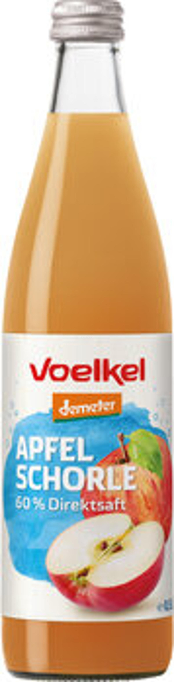 Produktfoto zu Apfelschorle naturtrüb, 10x0,5 l