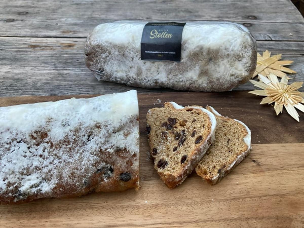 Produktfoto zu Butter Stollen, 180 g - SteinofenBäcker
