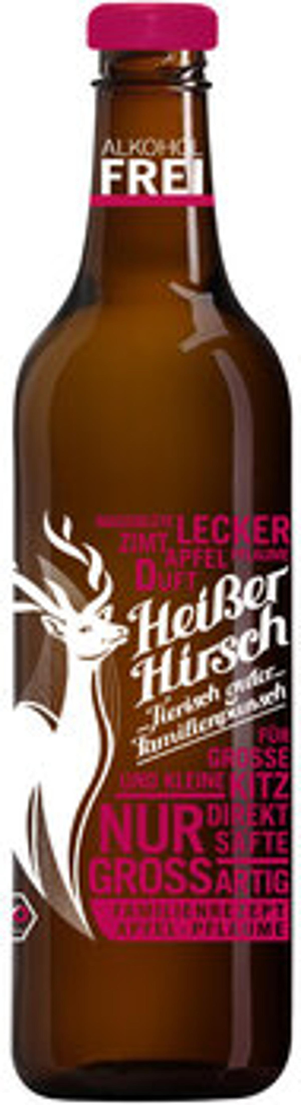 Produktfoto zu Familienpunsch Heißer Hirsch rot, 0,75 l