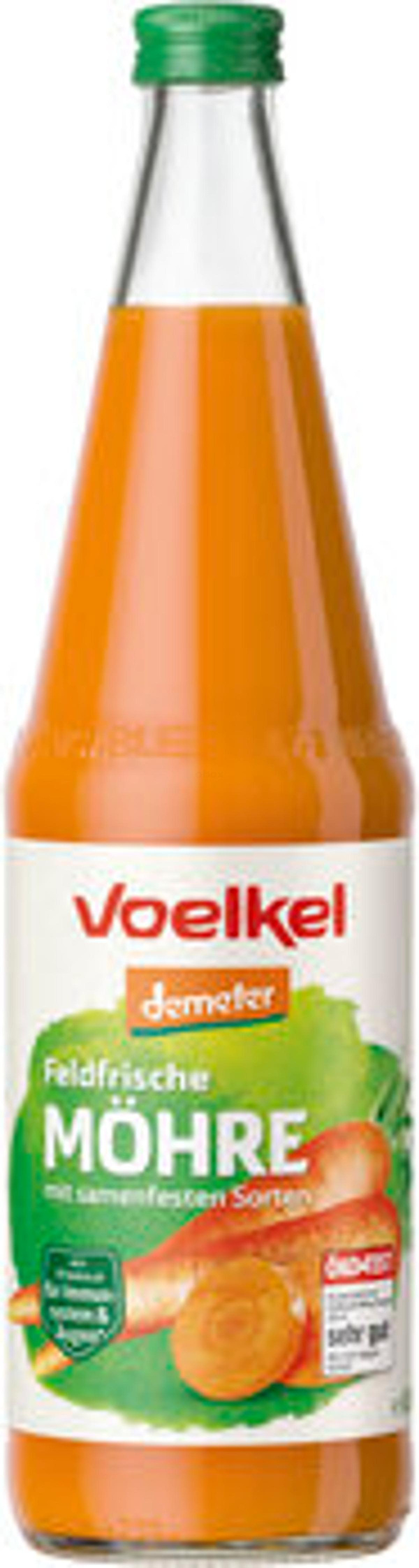 Produktfoto zu Möhrensaft feldfrisch, 6x0,7 l