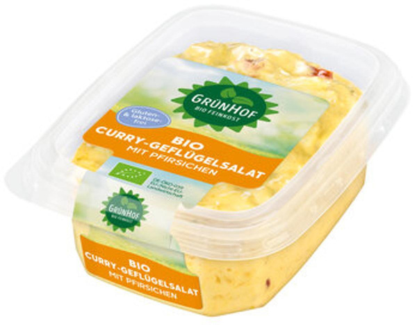 Produktfoto zu Curry-Geflügelsalat, 125 g