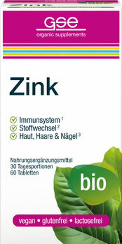 Produktfoto zu Zink, 60 Tabletten