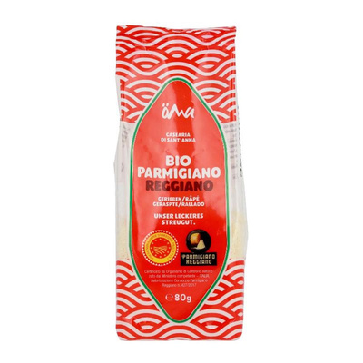 Produktfoto zu Geriebener Parmigiano, 80 g