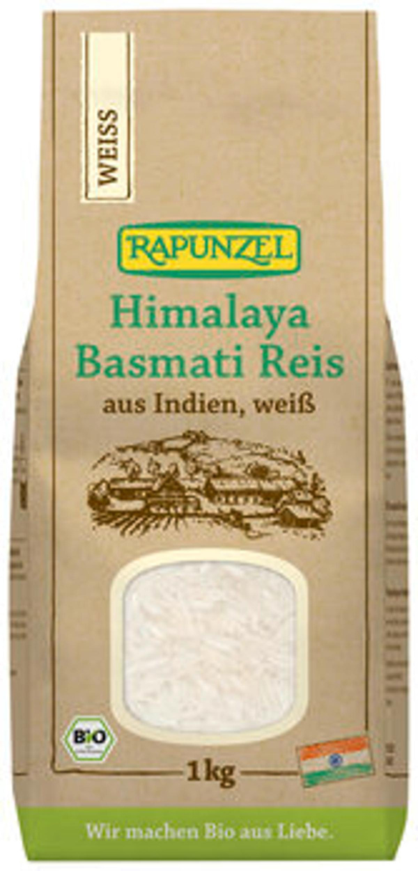 Produktfoto zu Himalaya Basmati Reis weiß, 1 kg
