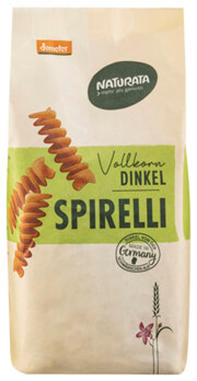 Produktfoto zu Dinkel Vollkorn Spirelli, 500 g