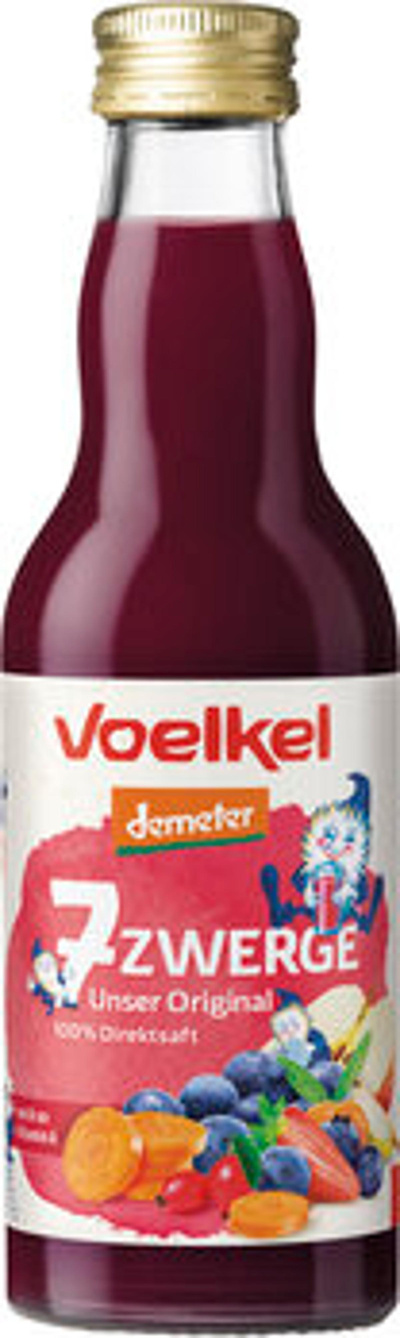 Produktfoto zu 7-Zwerge Kindersaft, 0,2 l